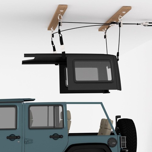 Hard top removal - hard, lift