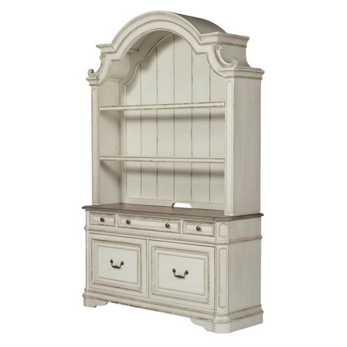 Antique white piece office - antique, 3-piece