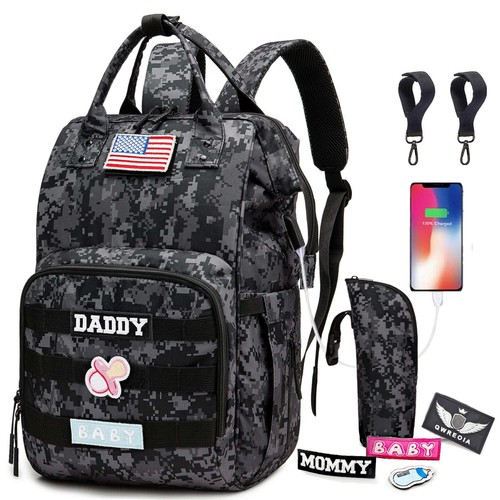 Qwreoia camo diaper bag - qwreoia,