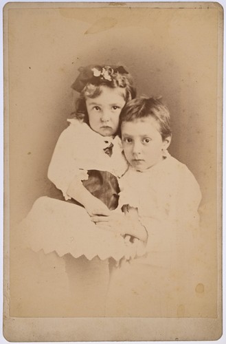 Antique cabinet card 1890s - card,
