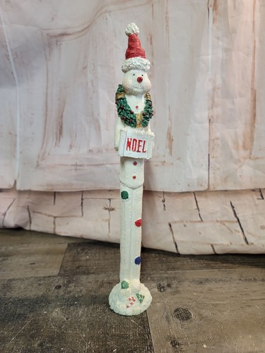 Ceramic snowman noel long - ceramic,