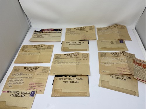 1940 western union telegram - 1940's,