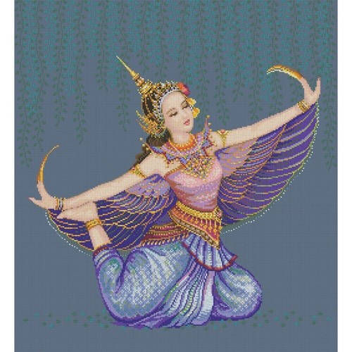 Pinn cross stitch kit - stitch, :