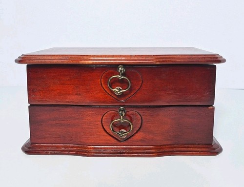 Wooden jewelry box drawer - jewelry,