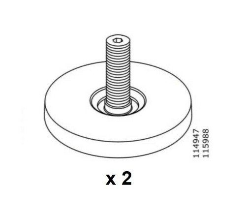Ikea 115988 or 114947 - 2, #