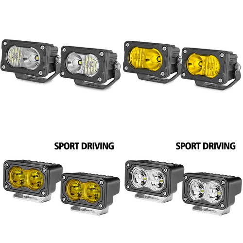 Led cube pods spot - cube, flood