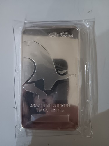 Silver gold bull - 10,