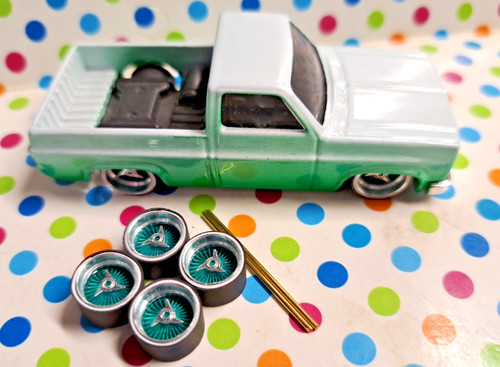 Custom wheels alloy fits - wheels, 1/64