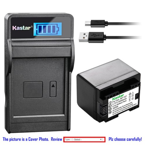 Kastar battery lcd usb charger - battery,