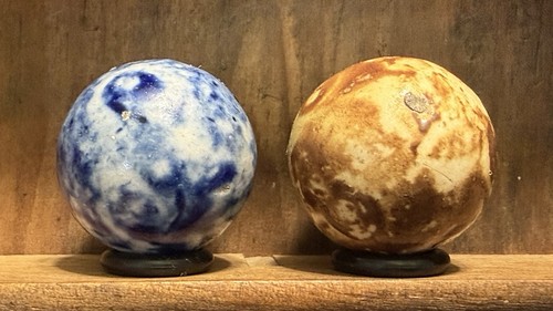 Antique handmade stoneware - handmade,