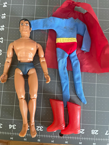 1970s mego superman action - mego,