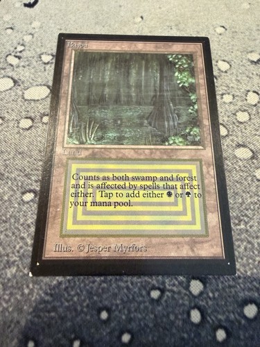 Mtg bayou english - mtg,