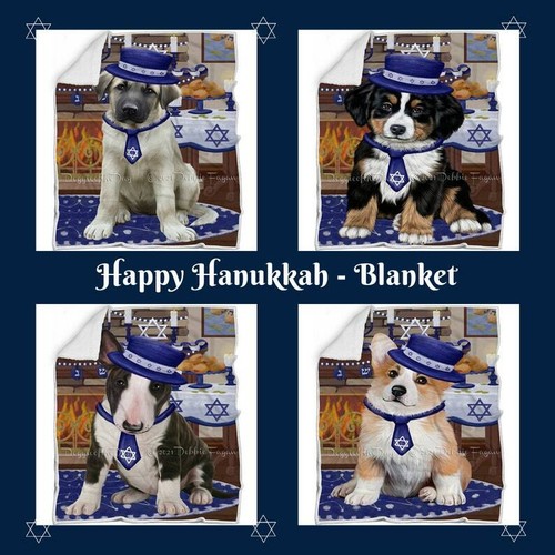 Hanukkah family dog cat - dog,