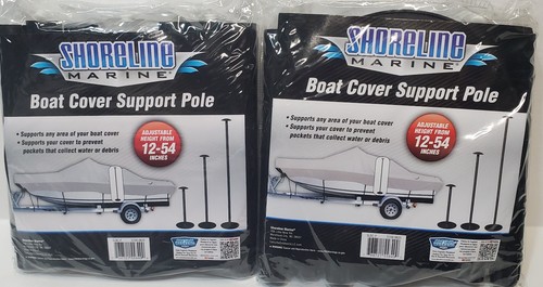 Boat cover support pole - 2-boat,
