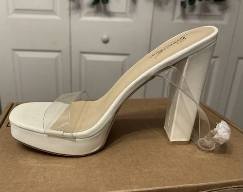 Women platform chunky high - platform,