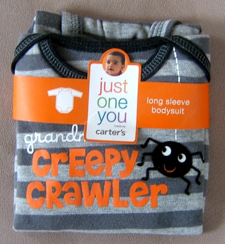 Carters bodysuit creepy - bodysuit,