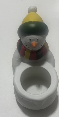 New partylite snowman - partylite,