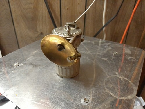 Antique justrite xray brass - justrite,
