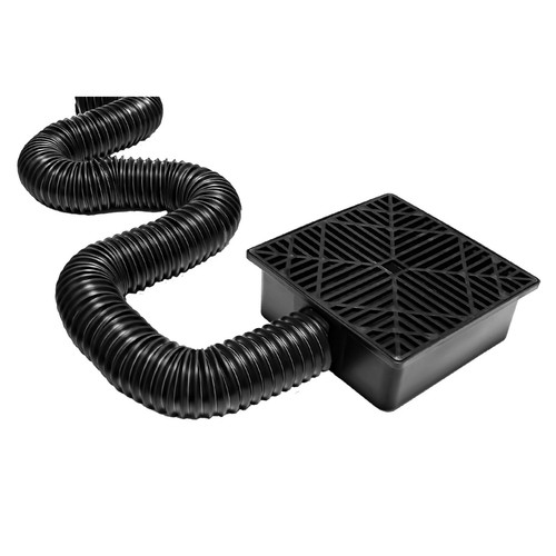 Catch basin downspout - catch,