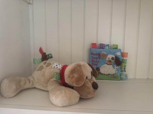 Taggies plush puppy - puppy, dog