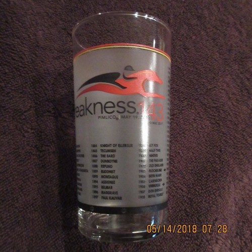 2018 preakness glass - 2018,