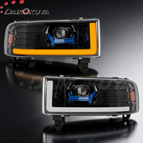 Led headlights drl - headlights+drl, for