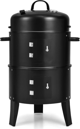 Charcoal bbq smoker - bbq,