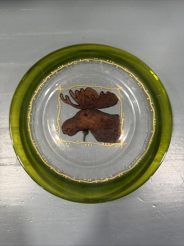 Hand painted moose salad - hand,