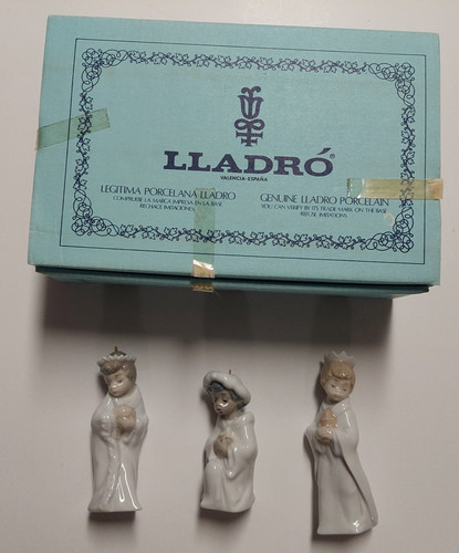 Lladro porcelain mini - lladro, reyes