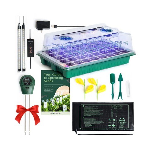 Seed starter kit with - seed,