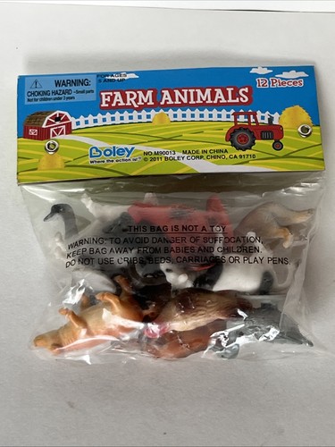 Piece miniature farm animal - 12,