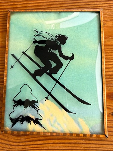 Antique silhouette picture - silhouette,