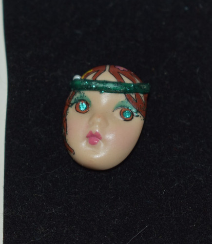Adagio brooch lady - brooch, face