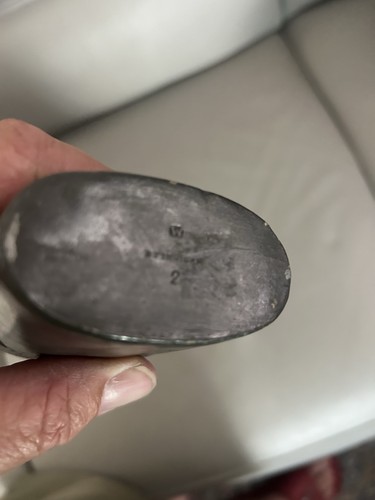 Antique leather wrapped - antique, glass