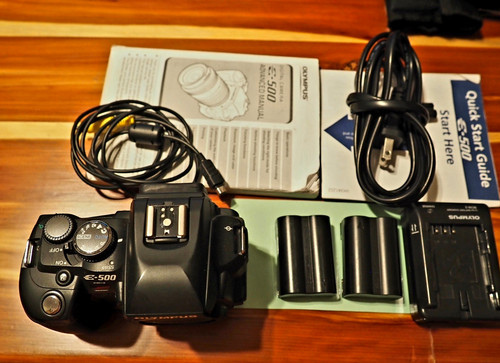Olympus 500 dslr camera - dslr, body