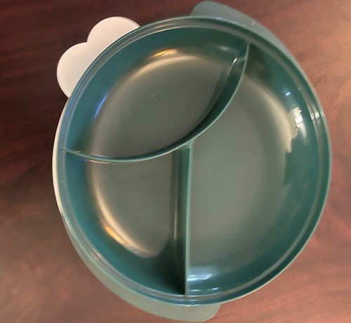 Tupperware divided dish plates - divided,