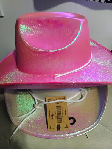Iridescent pink cowboy western - pink, cowboy/western