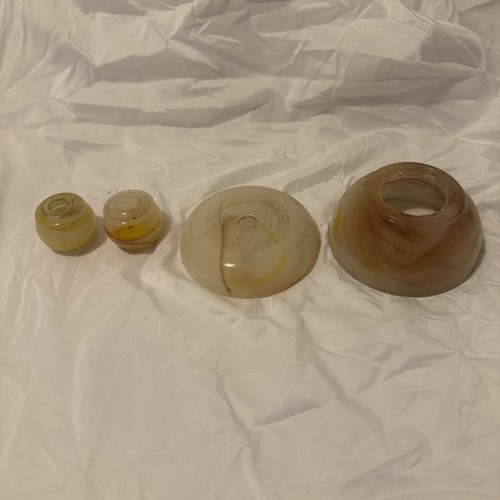 Vintage swirled slag glass - swirled,