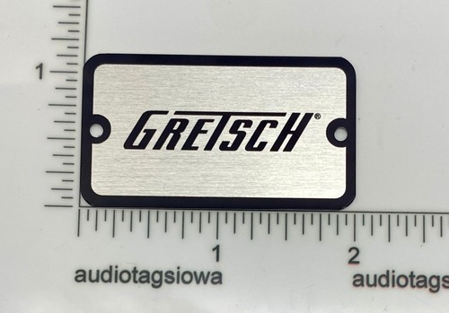 Gretsch guitar case logo badge - case,