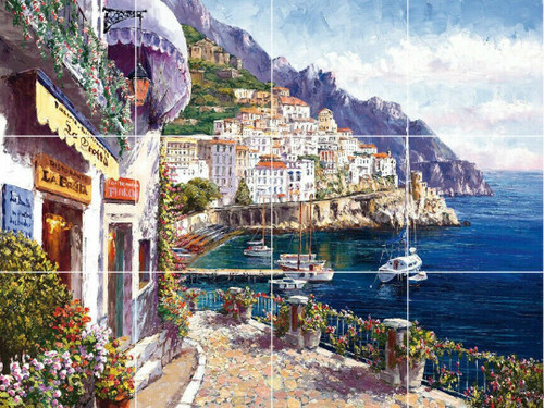 Mediterranean amalfi coast - amalfi,