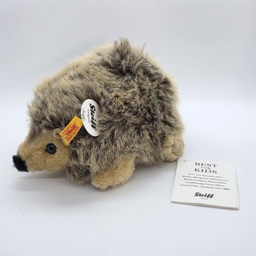 Steiff joggi hedgehog plush - steiff,