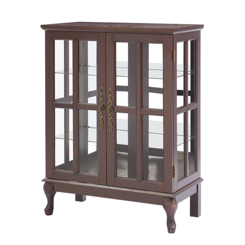 Retro curio cabinet glass - retro,