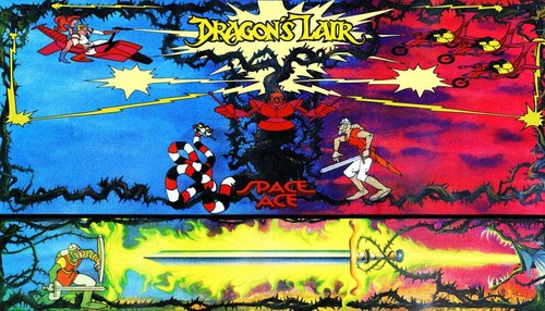 Dragon lair and space - and,