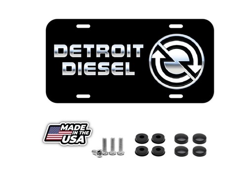 Detroit diesel vehicle license - vehicle,