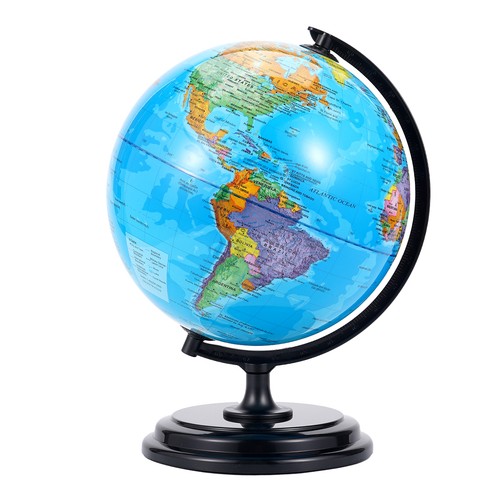 Large world globe on - large,