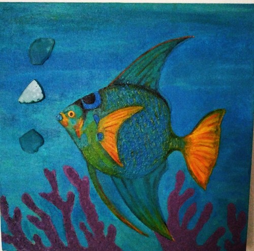 Painting coastal inspired - coastal,