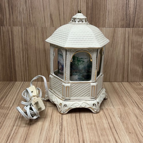 Thomas kinkade cottage gazebo - thomas,