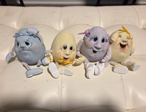 Humpty dumpty egg figurines - humpty,