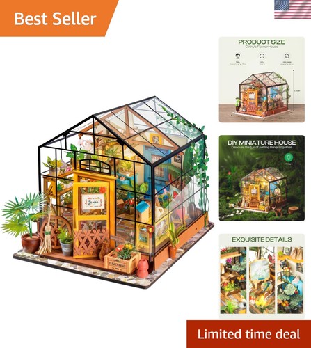 Diy miniature greenhouse kit - diy,