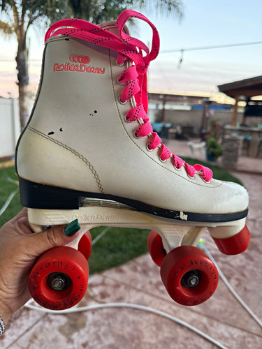 Roller derby elite white - roller,